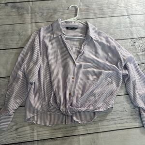 Long sleeve blouse by Zara size large